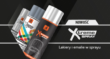 LAKIERY I EMALIE W SPRAYU - NOWOŚĆ