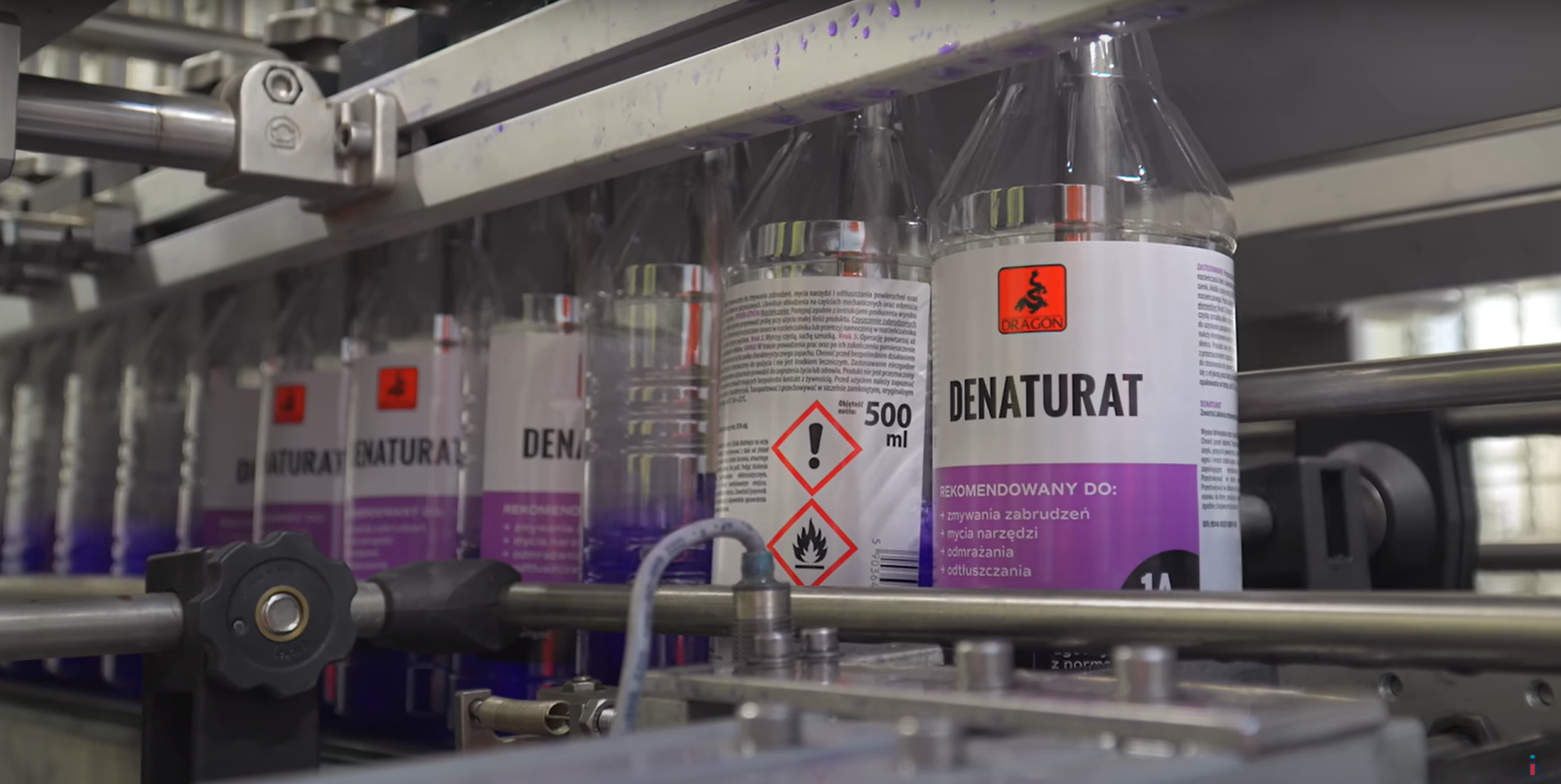 Jak rodzi się siła Dragona? Obejrzyj kulisy linii produkcyjnej Denaturatu!