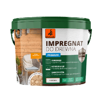 Impregnat akrylowy do drewna PREMIUM sosna oregońska 5L Dragon