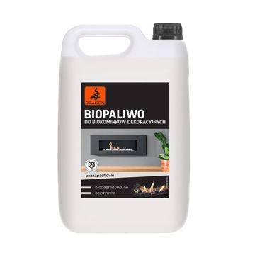 Biopaliwo do biokominków dekoracyjnych bezzapachowy 5L Dragon