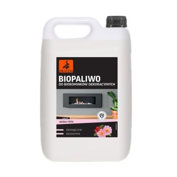 Biopaliwo do biokominków dekoracyjnych dzika róża 5L Dragon