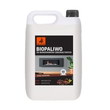 Biopaliwo do biokominków dekoracyjnych amaretto 5L Dragon