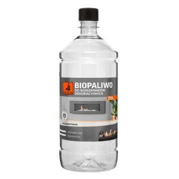 Biopaliwo do biokominków dekoracyjnych żel bezzapachowy 1L Dragon