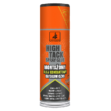 High Tack Spray Glue montażowy klej kontaktowy 400ml Dragon