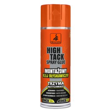 High Tack Spray Glue montażowy klej kontaktowy 400ml Dragon