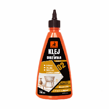 Klej do drewna D2 200ml Dragon