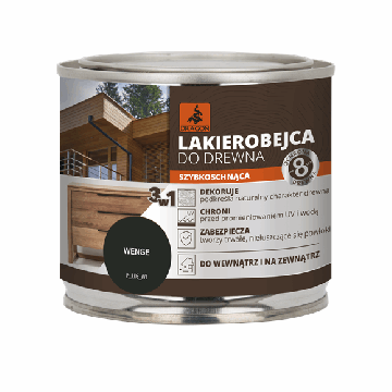 Lakierobejca do drewna szybkoschnąca wenge 200ml