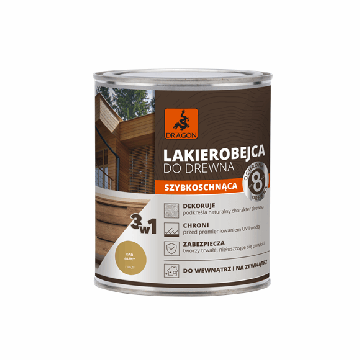 Lakierobejca do drewna szybkoschnąca Dąb jasny 700ml