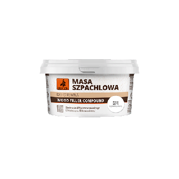 Masa szpachlowa do drewna biały 250g Dragon