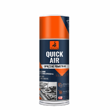 QUICK AIR SPRĘŻONE POWIETRZE 400ml Dragon