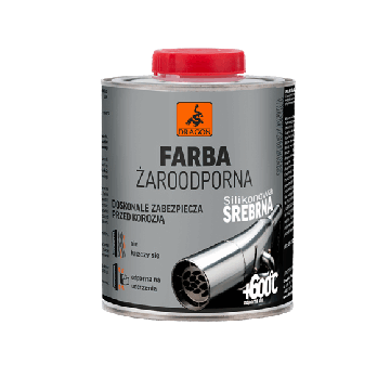 Srebrzanka żaroodporna srebrny 750ml Dragon