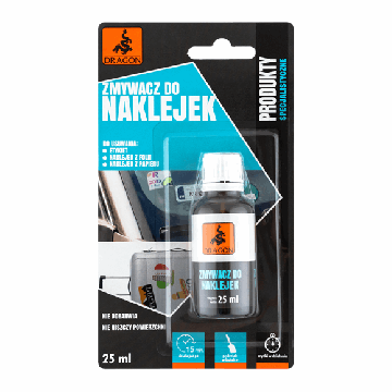 Zmywacz naklejek 25ml Dragon