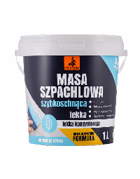 Masa szpachlowa szybkoschnąca lekka 1L Dragon