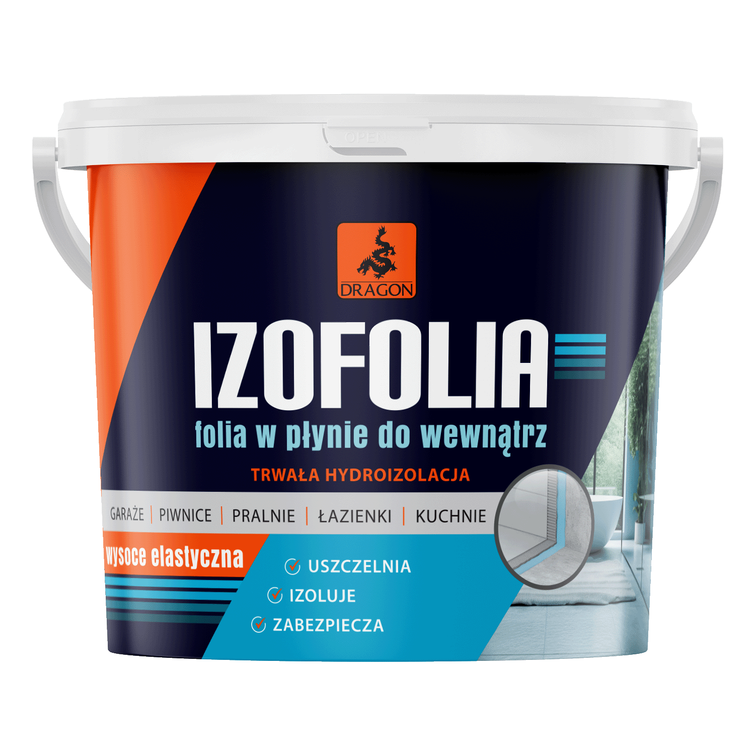 izofolia - folia wewnętrzna w płynie
