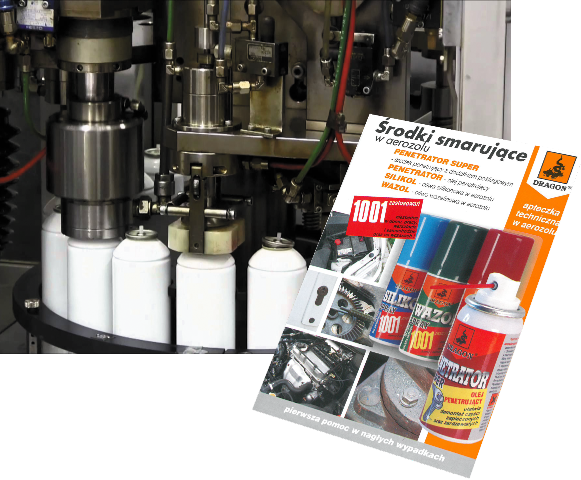 ROZPOCZĘCIE PRODUKCJI AEROZOLI W FIRMIE DRAGON