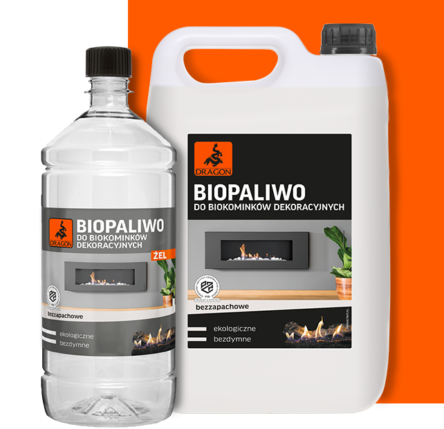 Biopaliwo do biokominków dekoracyjnych Dragon Biopaliwo do biokominków dekoracyjnych Dragon