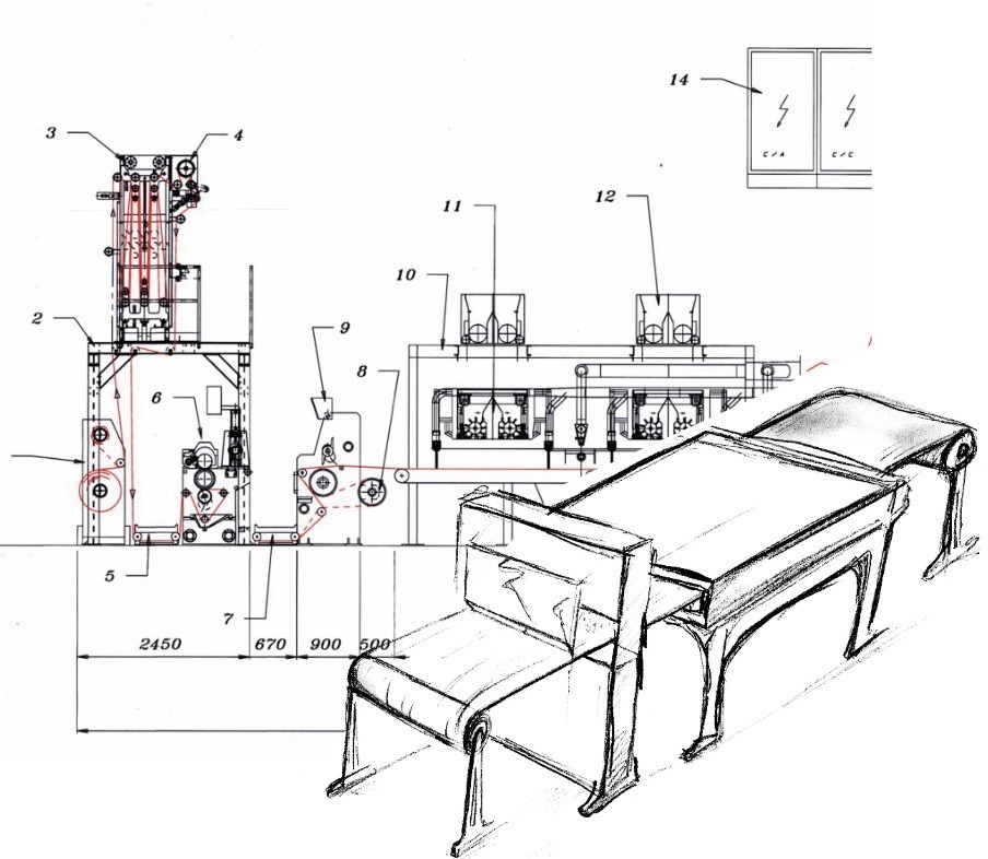 DESIGNING A LINE FOR SUEDING PAPER AND MATERIAL